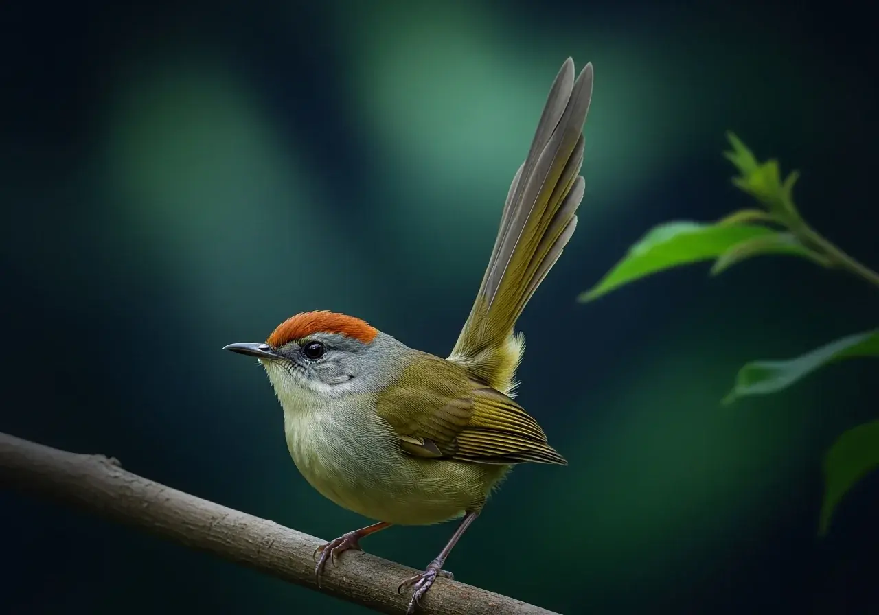 Schneidervogel (Orthotomus sutorius)