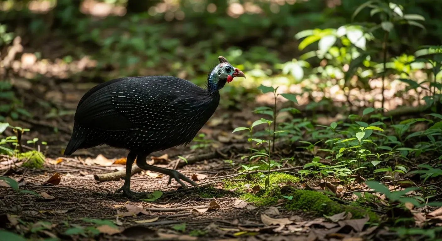 Schwarzbartvogel