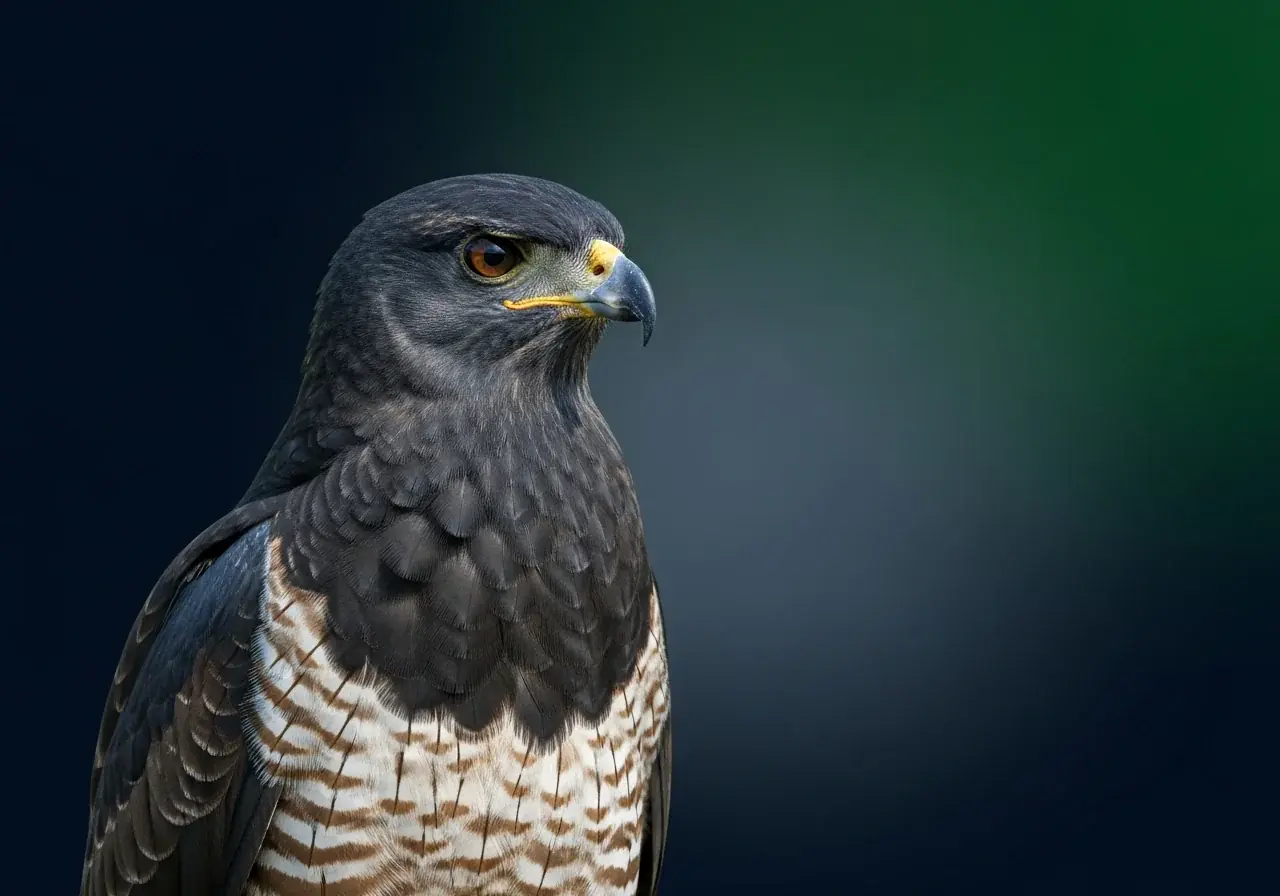 Schwarzbrustadler (Spizaetus melanoleucus)