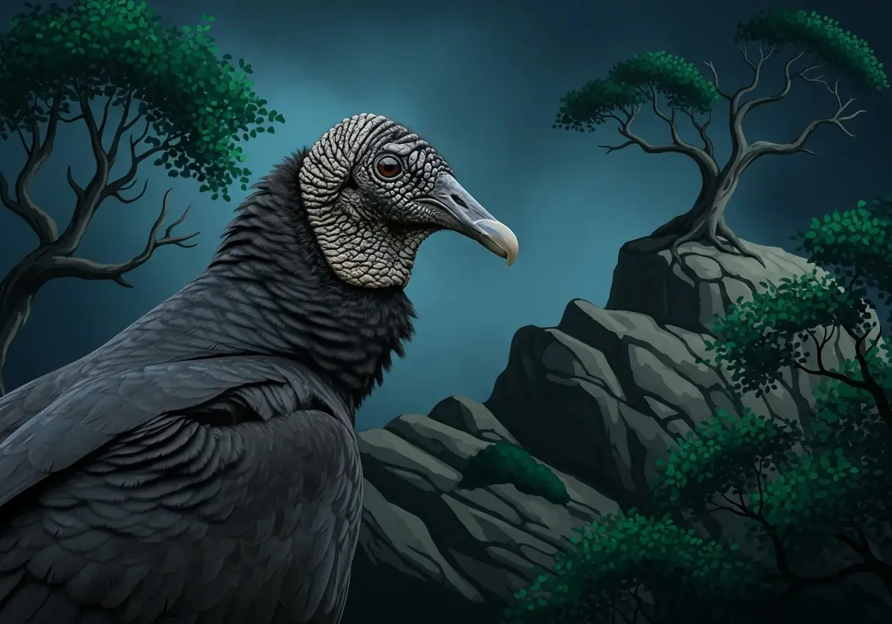 Schwarzer Geier (Coragyps atratus)