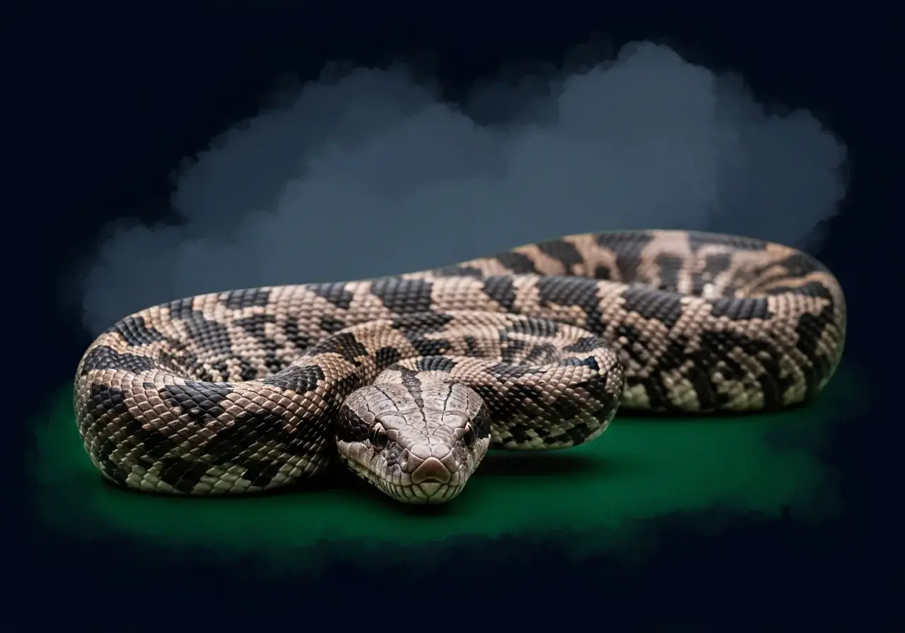 Schwarzschwanz-Boa-Schleiche (Tropidophis melanurus)