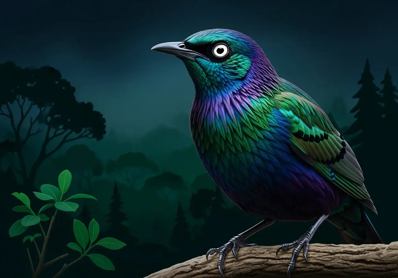 Shelley-Glanzstar (Lamprotornis shelleyi)