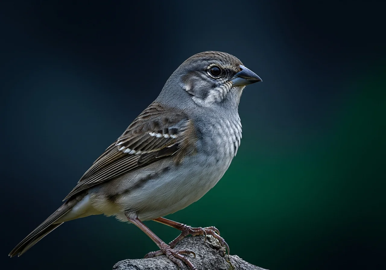 Spitzschnabel-Grundfink (Geospiza acutirostris)