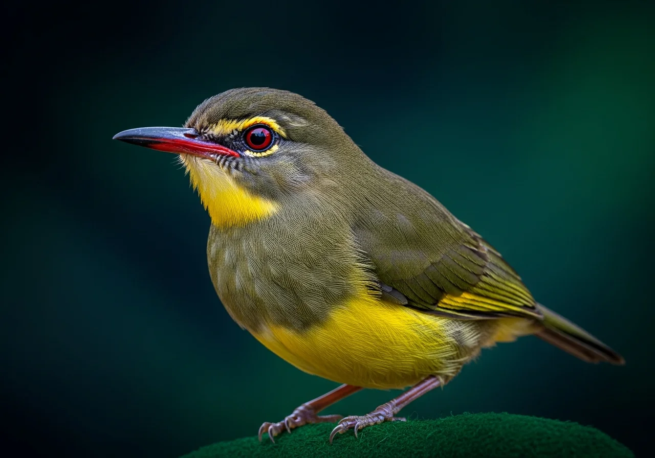 Steers Liocichla (Liocichla steerii)