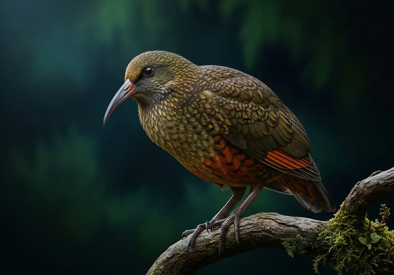 Südinsel-Nestor (Nestor meridionalis)