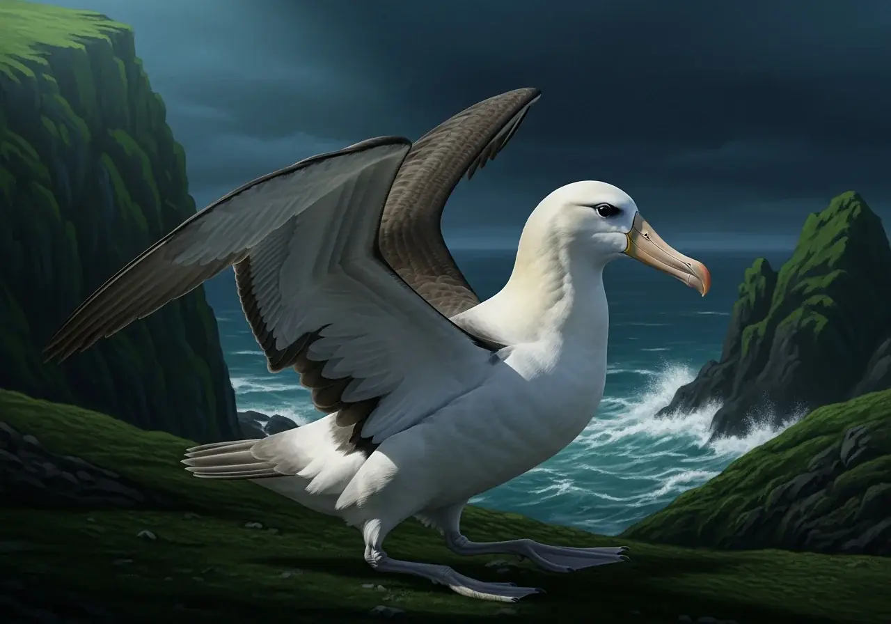 Tristanalbatros (Diomedea dabbenena)