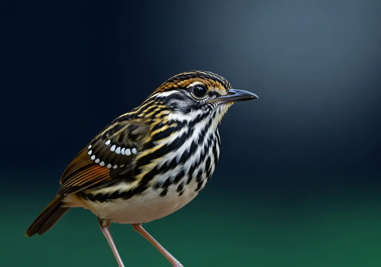 Vielstreifiger Ameisenschlüpfer (Thamnophilus multistriatus)
